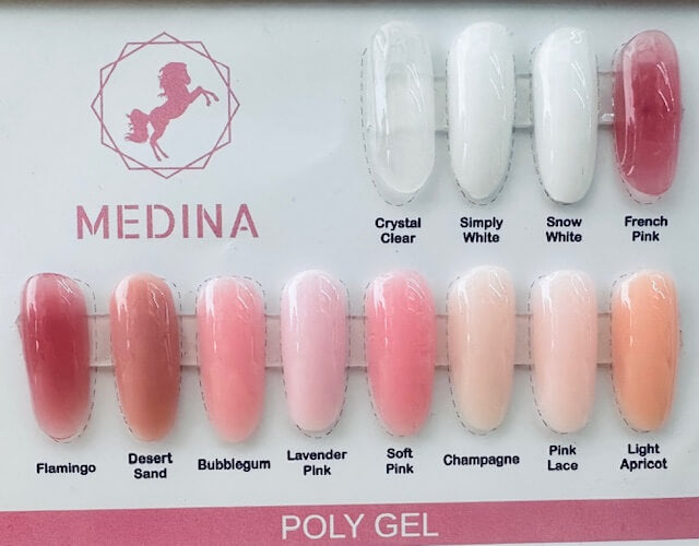 Medina - Polygel  Crytal Clear 2oz