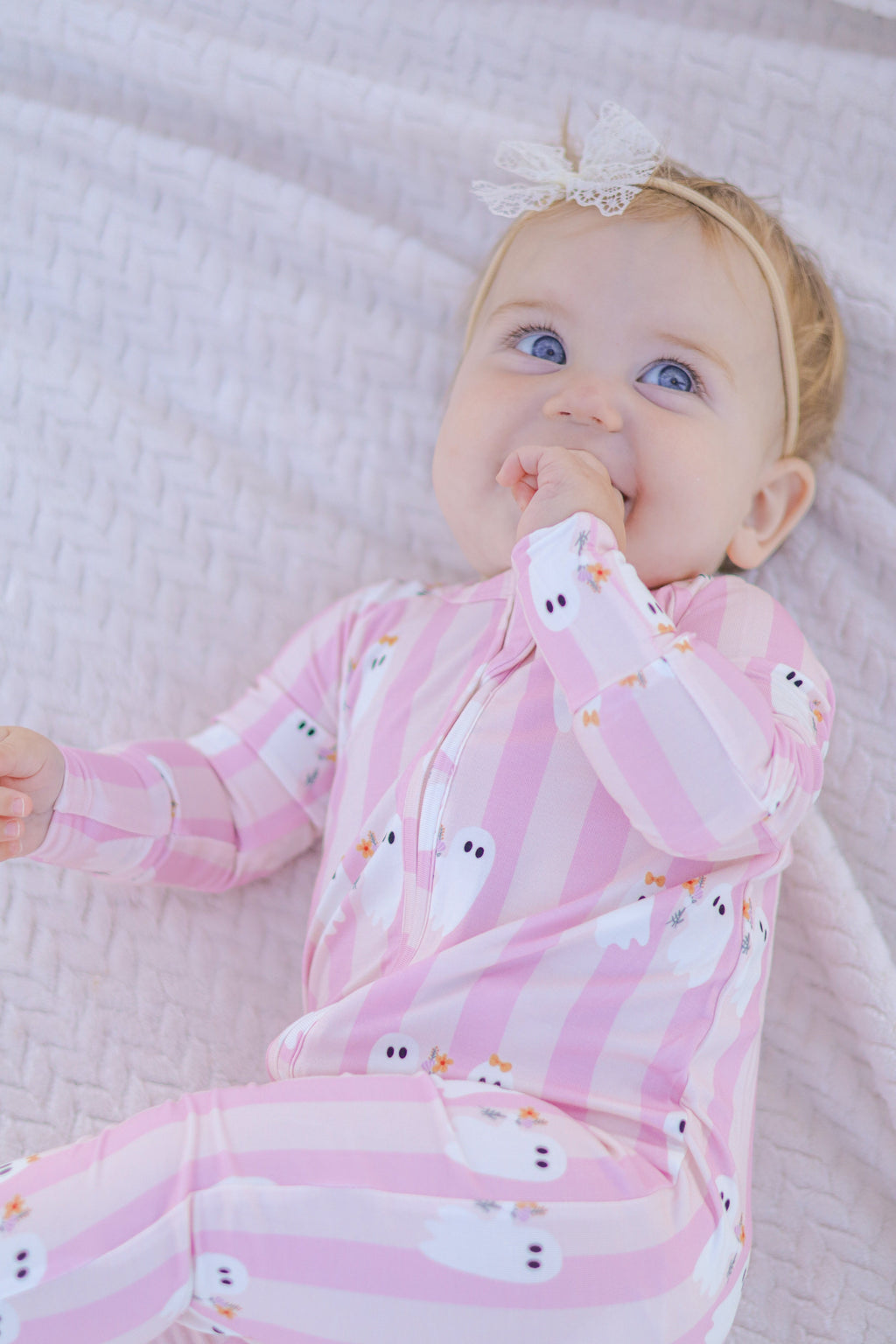 Be My Boo Halloween Bamboo Zippy Pajamas