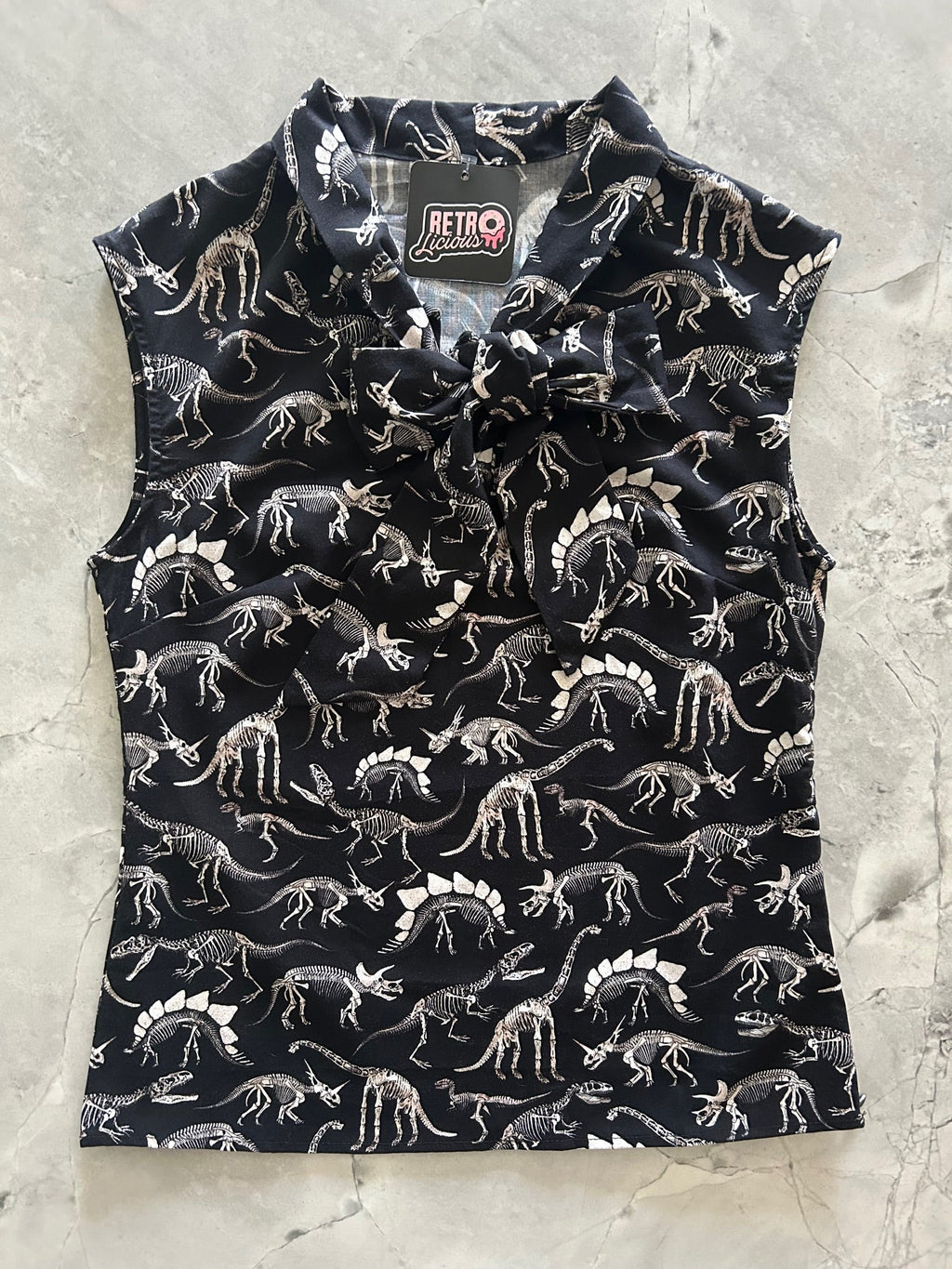 Dino Bones Bow Top