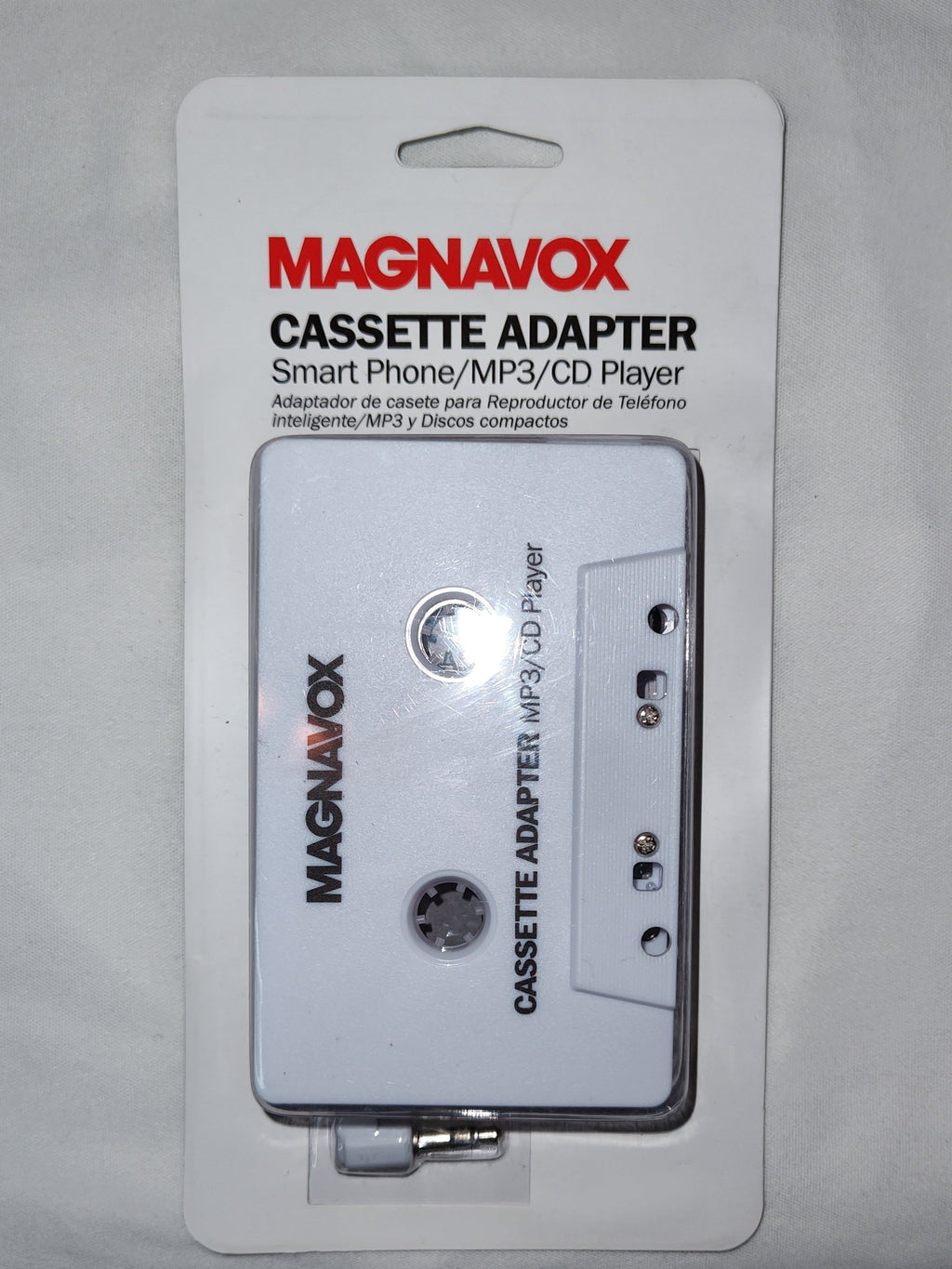 Magnavox Cassette Adapter for Smart Phone/MP3/CD Player