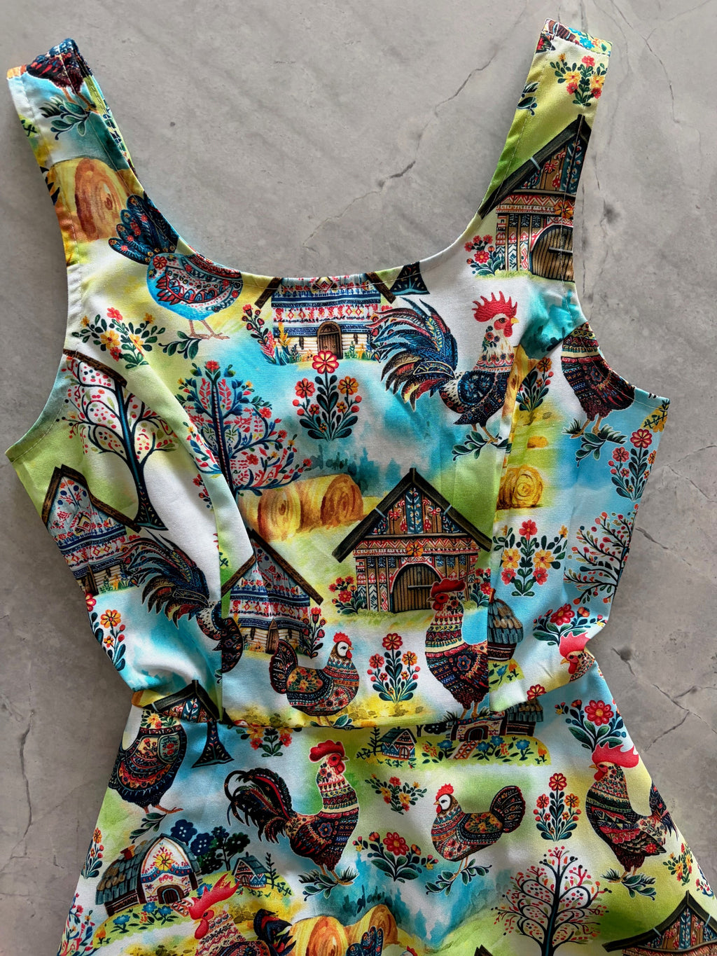 Farm Skater Dress