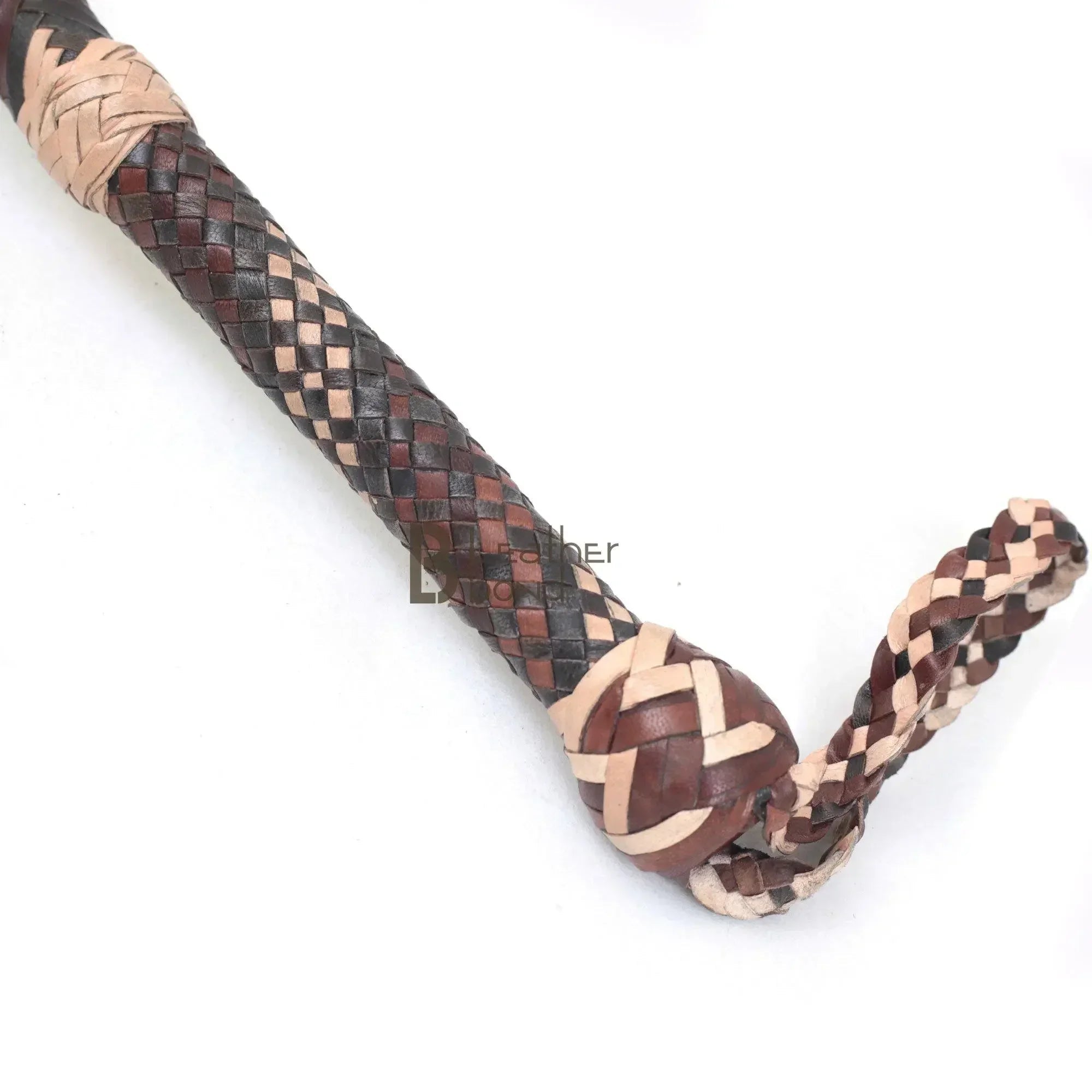 Bull Whip 6, 8, 10, 12, 14 & 16 Feet long 16 Strands Cowhide Leather Equestrian Bullwhip Indiana Jones
