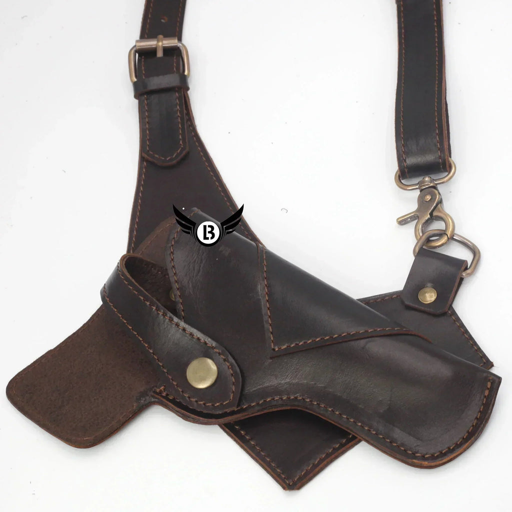 Cowhide Leather Vertical Best Concealed Carry Holster Right & Left Handed | Universal Size