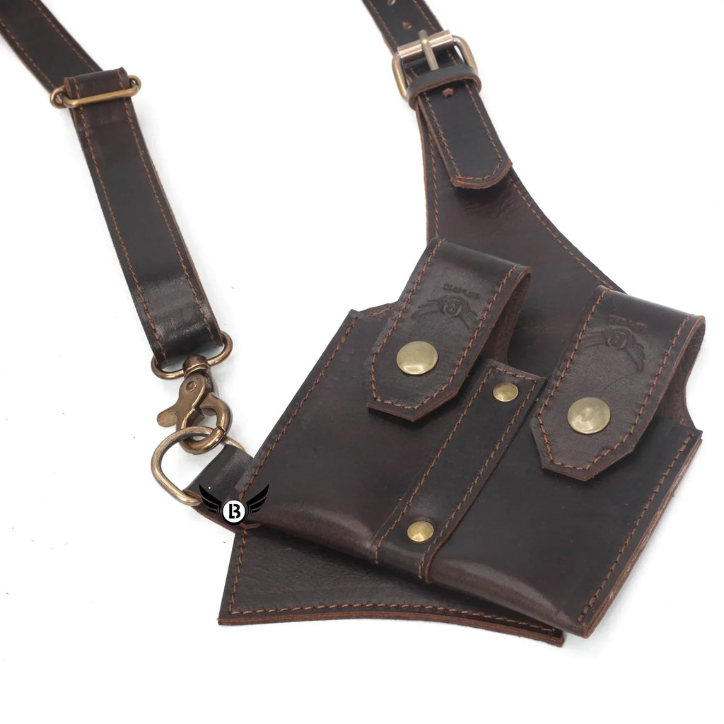 Cowhide Leather Vertical Best Concealed Carry Holster Right & Left Handed | Universal Size