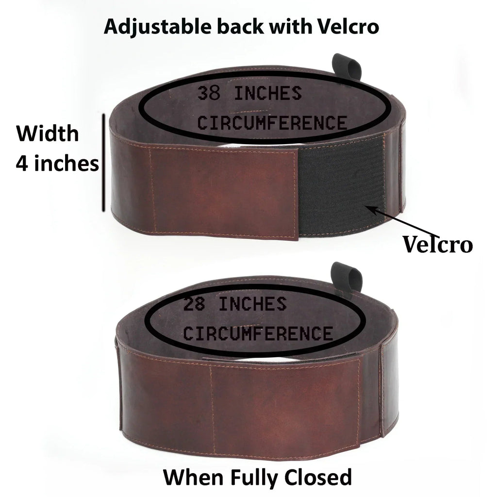 Cowhide Leather BravoBelt Belly Band Holster Ambidextrous Concealed Carry