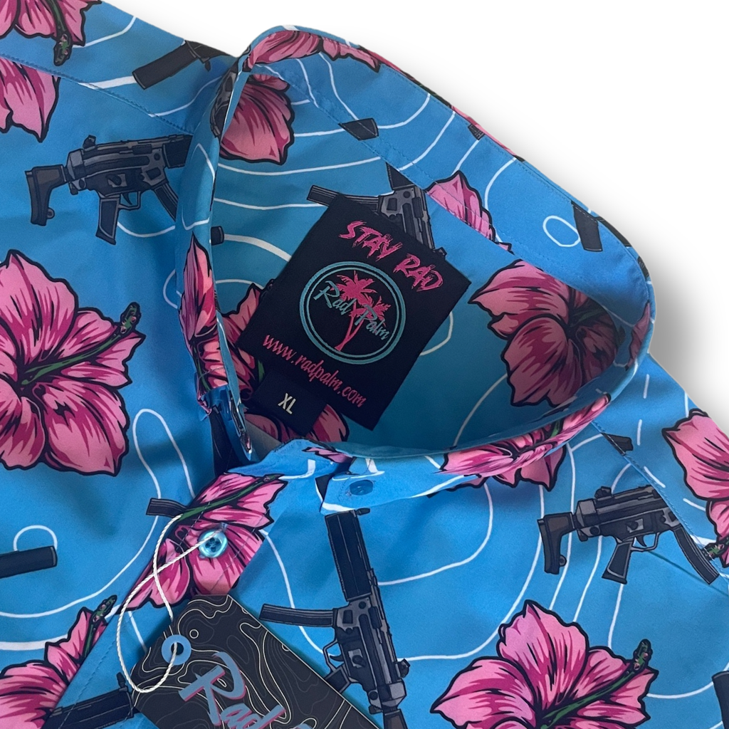 High Capacity Hibiscus Blue