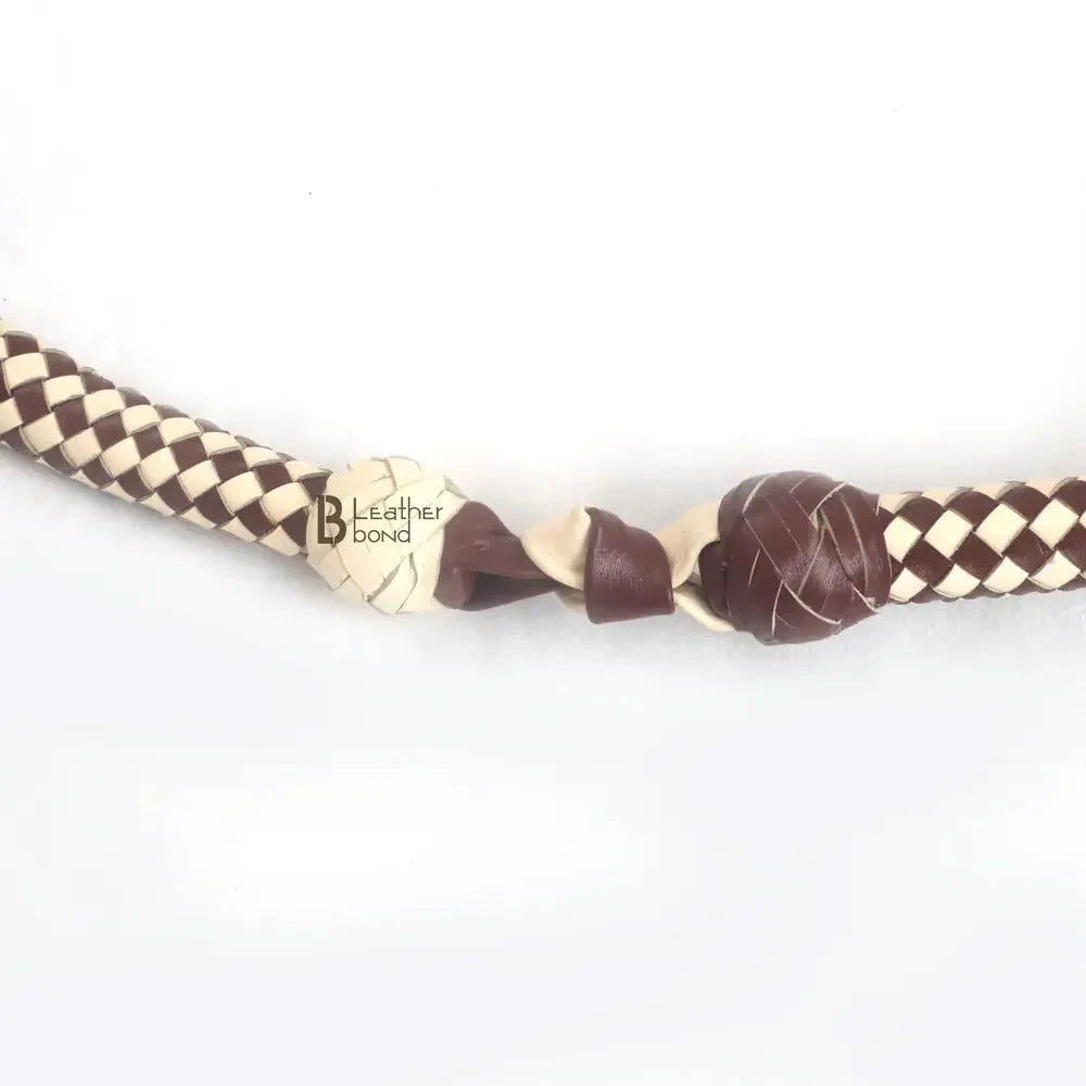 Kangaroo Hide Stockwhip for Sale | 4 to 12 Feet | 16 Plaits | Australian Stock Whip – Leather Bond