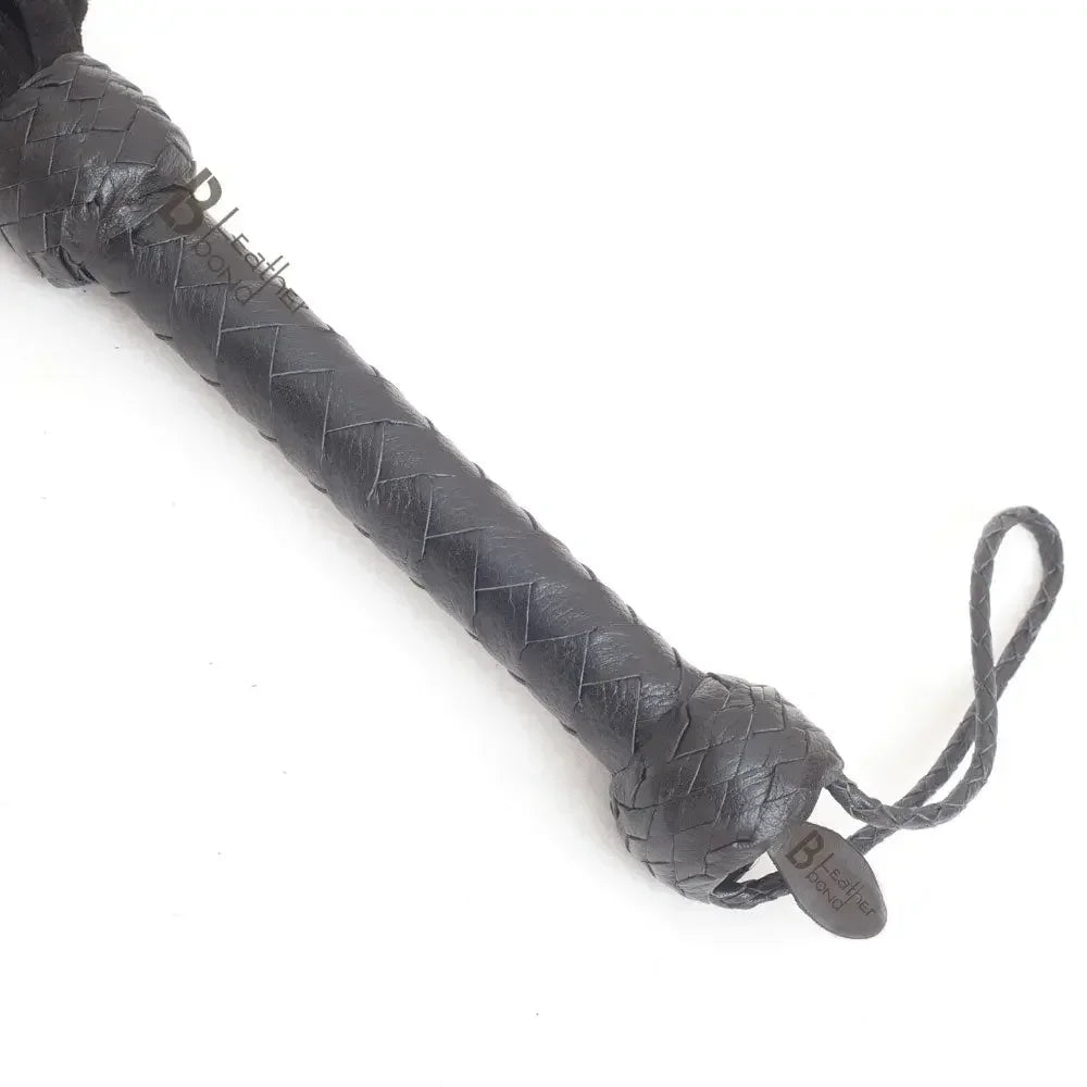 Real Genuine Cow Hide Suede Leather Flogger 25 Falls Black Light Weight Suede Falls for Warm up
