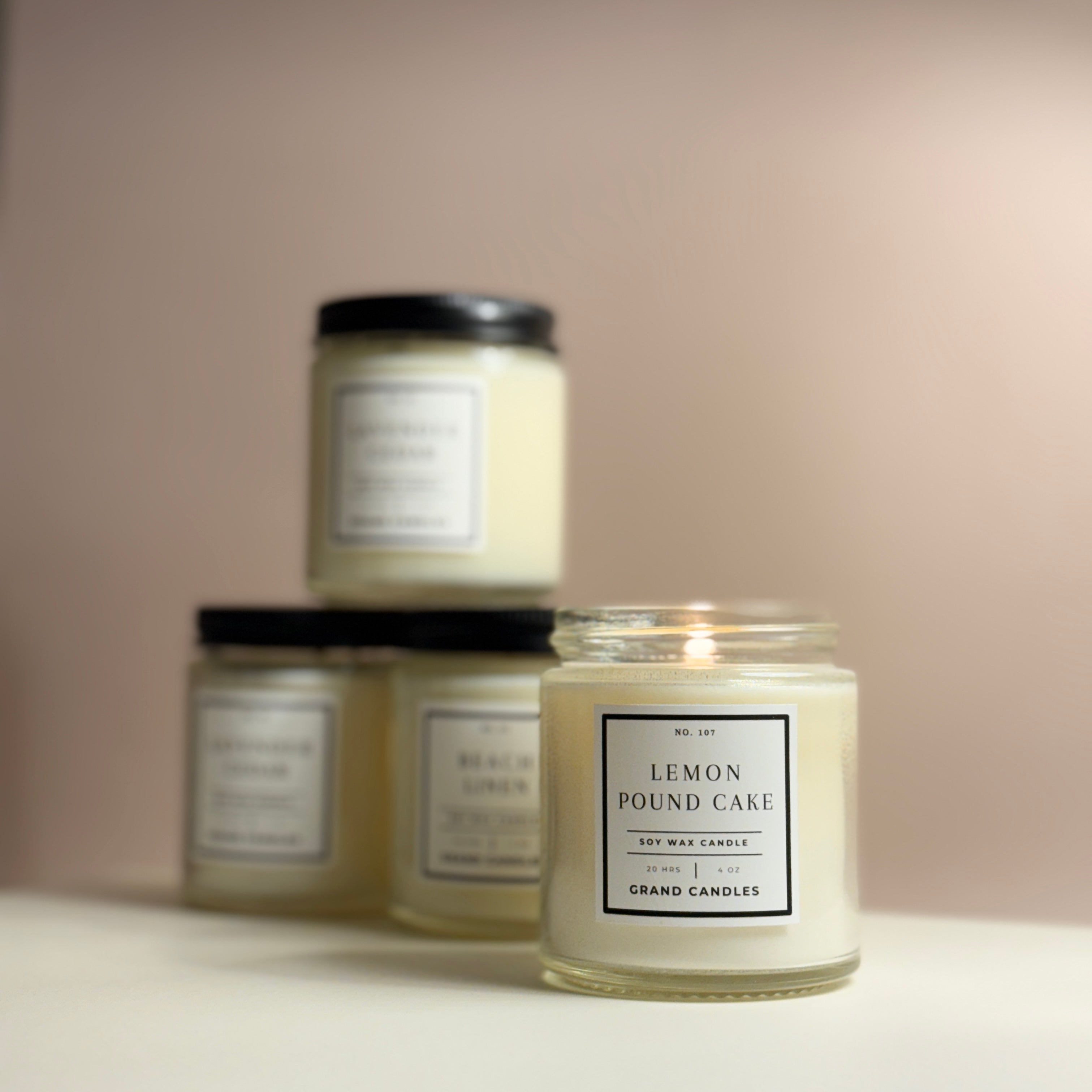 Lemon Pound Cake Candle