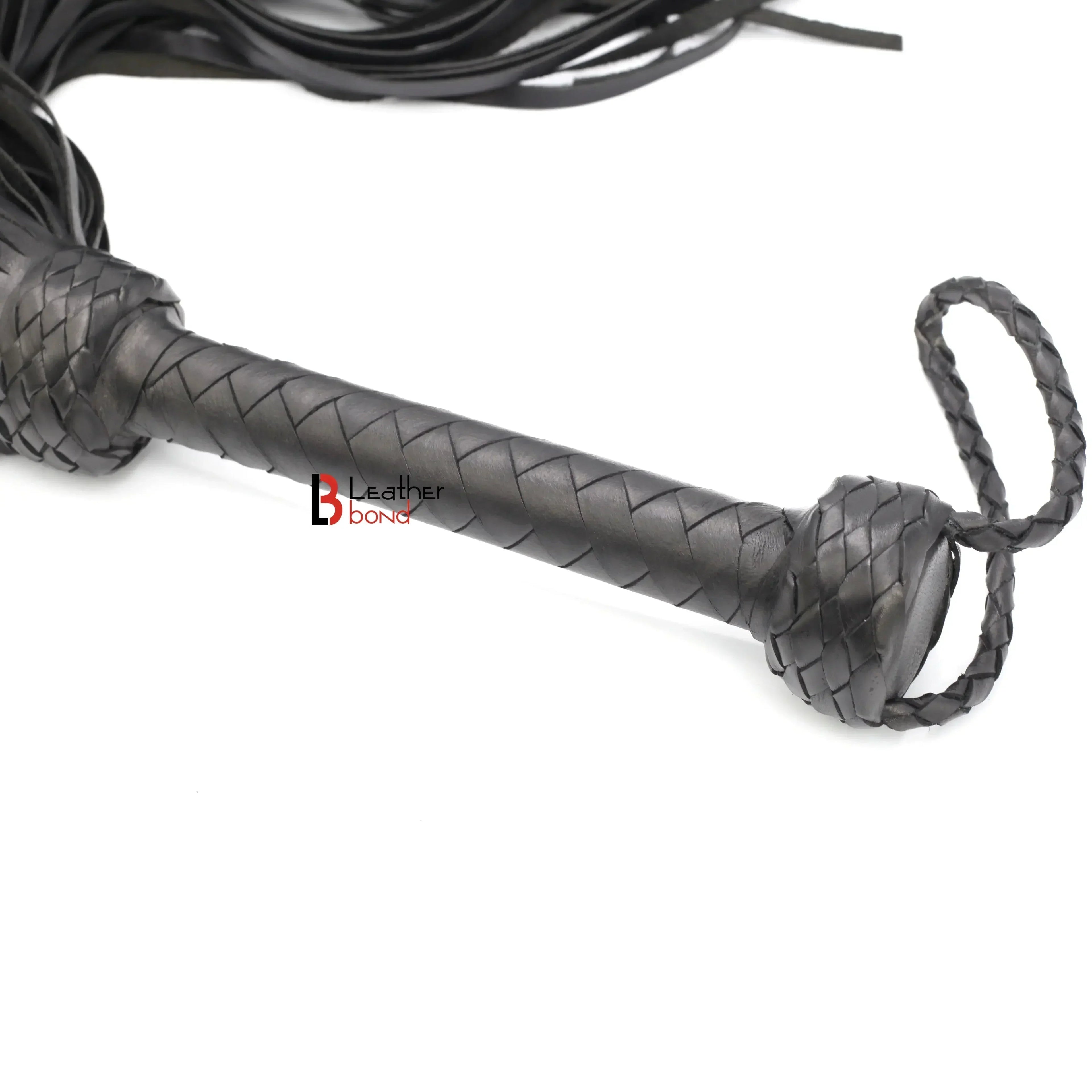 200 & 150 Falls Real Cowhide Leather Flogger Heavy Duty Thuddy Whip | Handcrafted BDSM Impact Flogger