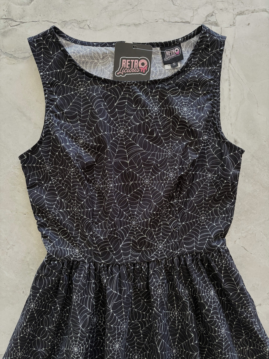 Spiderweb Midi Dress