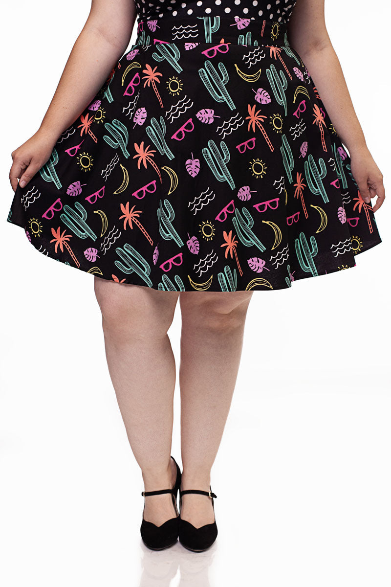 Summer Fun Skater Skirt - Small only