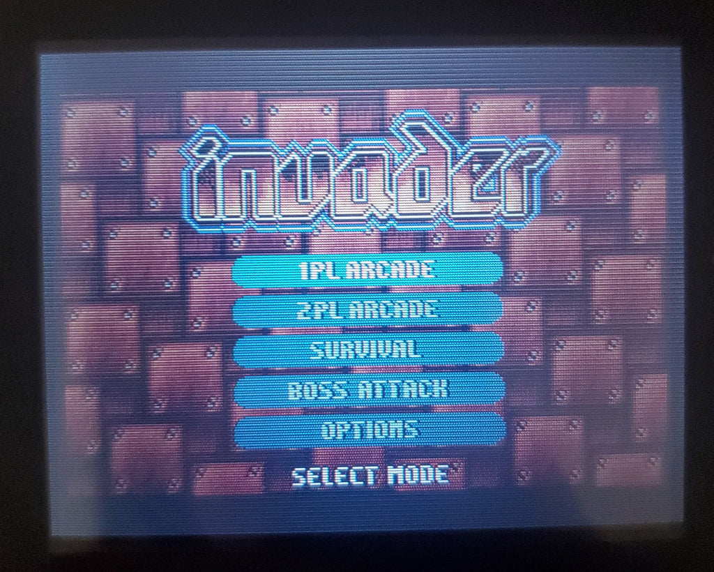 Invader GBA Video Game Boy Advance Nintendo