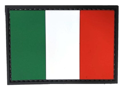 Italy Flag PVC Patch