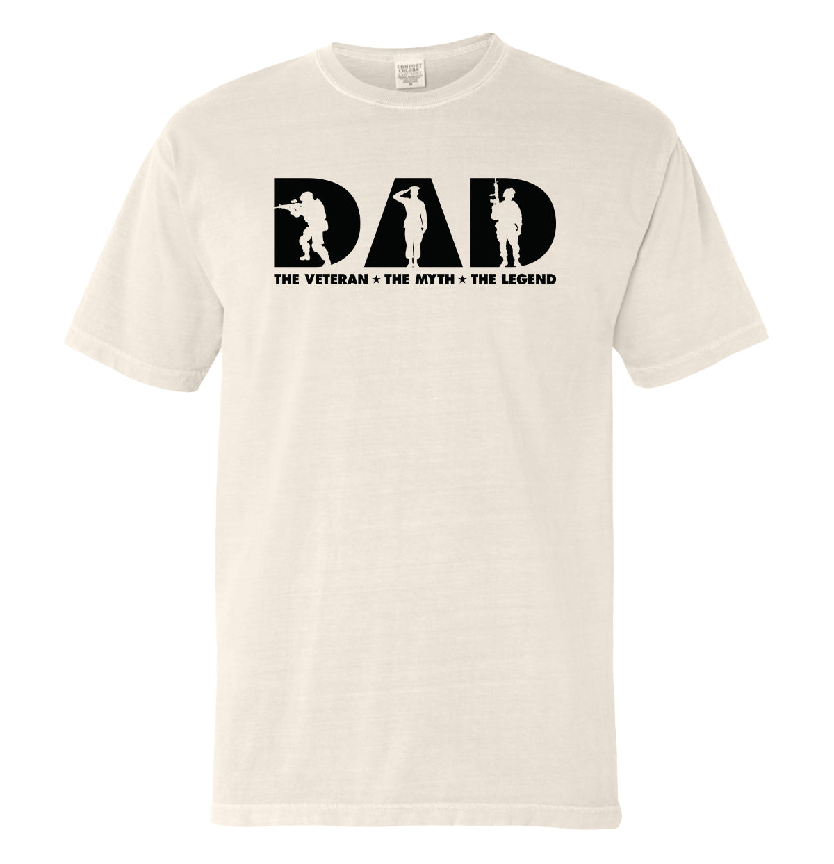 Dad The Veteran The Myth The Legend (Front)