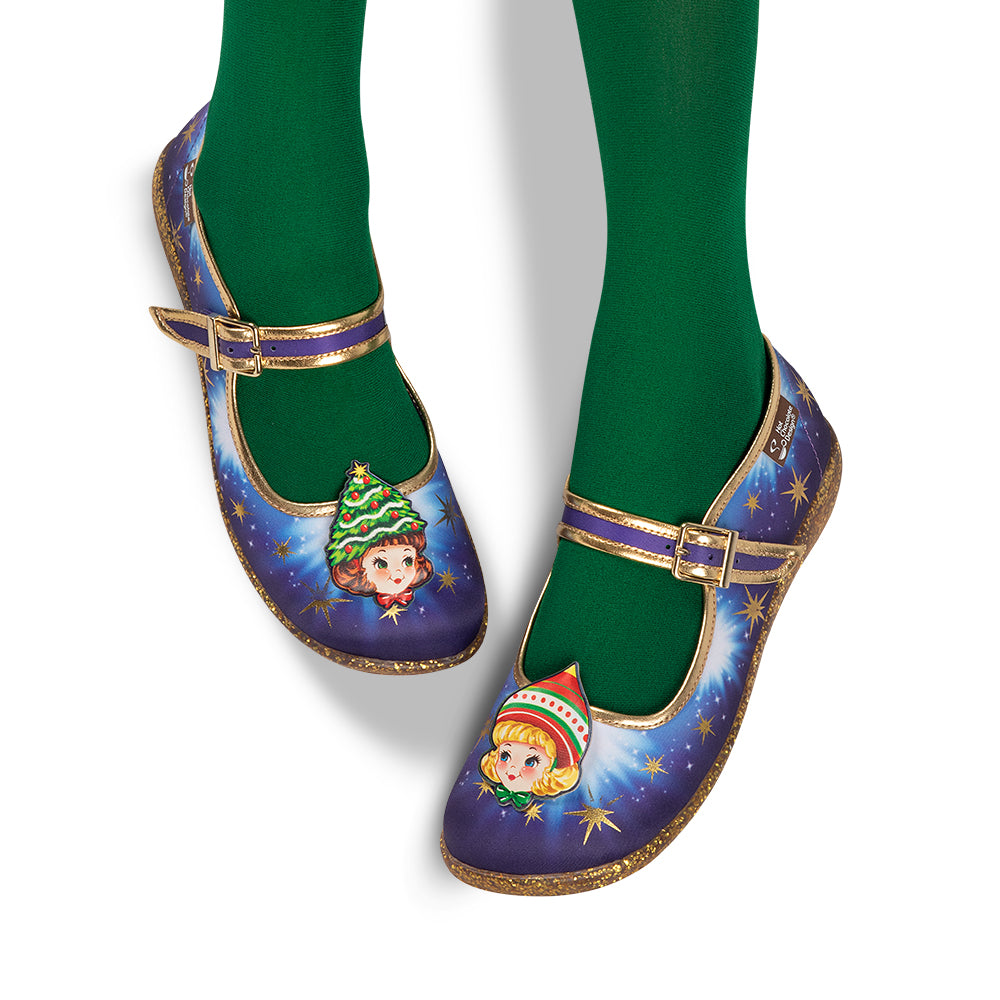 Chocolaticas® Jolly Sisters  Women's Mary Jane Flat