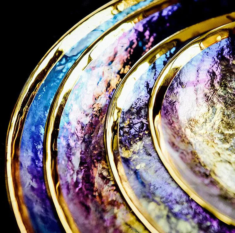 Japanese Gold Edge Ice Plate Collection | 3CARATS