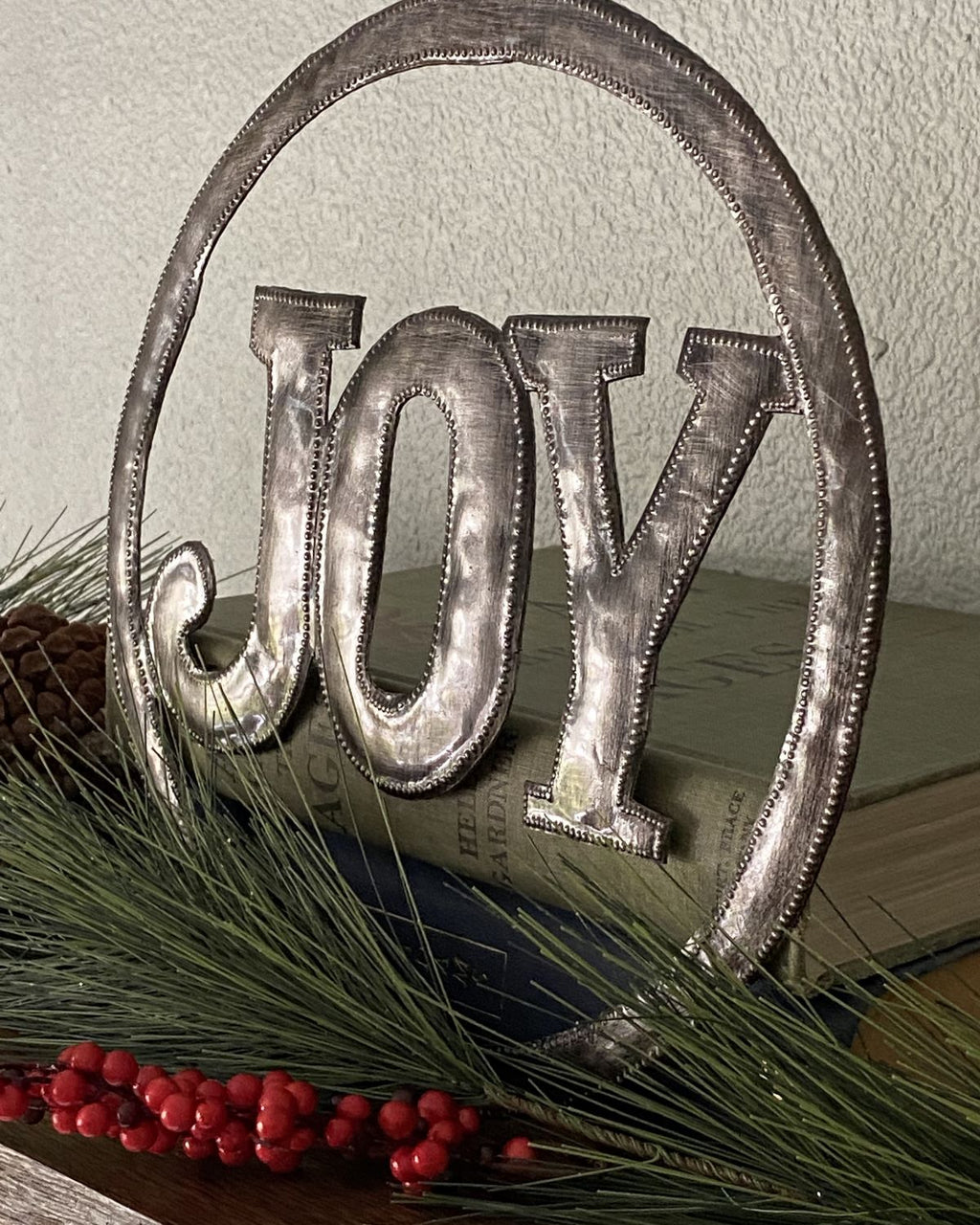 Joy Circle Metal Art