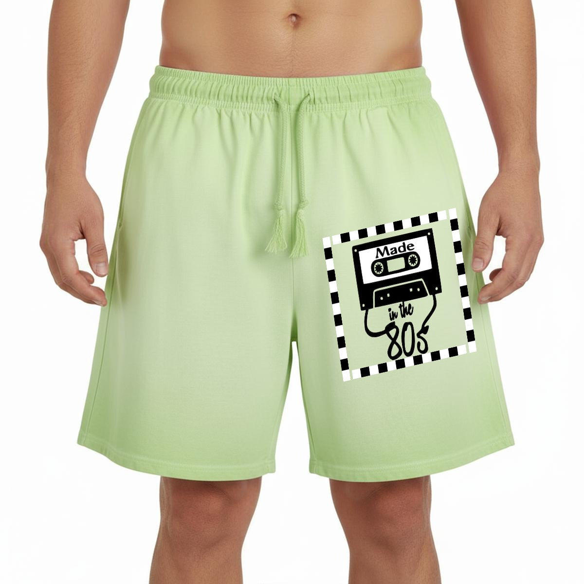 Men’s Made in the 80's Cassette Tape Casual Shorts (Printed in USA)