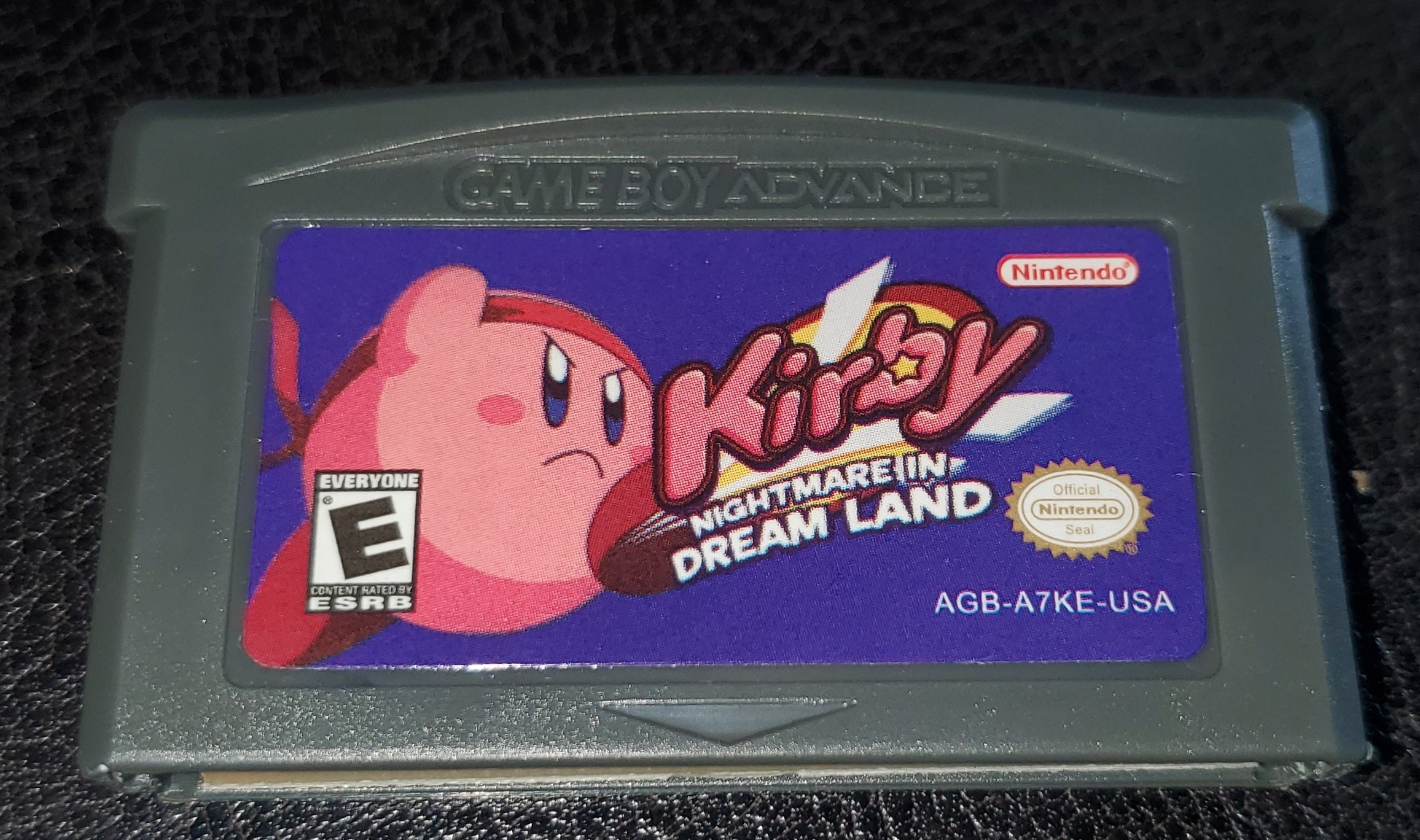 Kirby Nightmare in Dream Land GBA Video Game Boy Advance