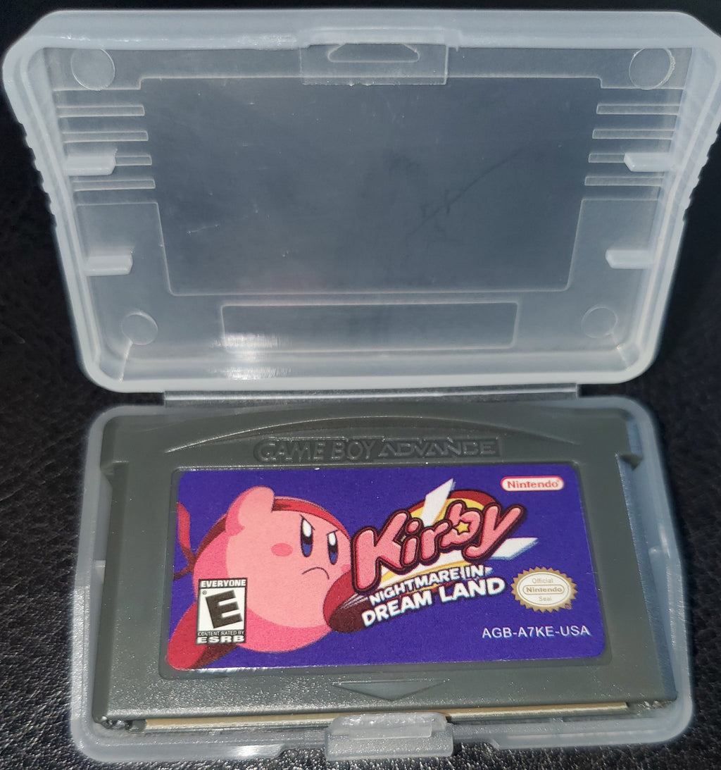Kirby Nightmare in Dream Land GBA Video Game Boy Advance