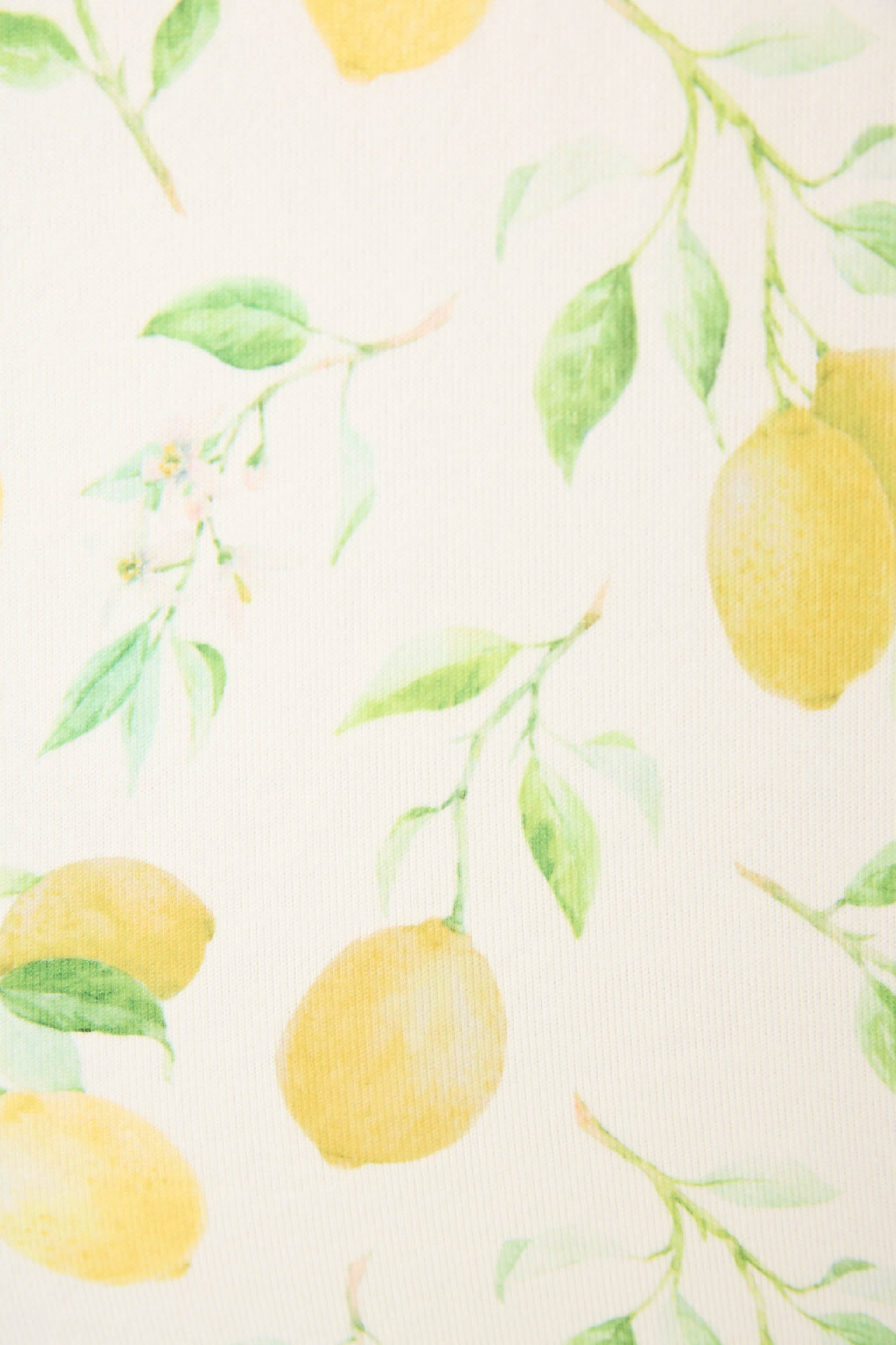 La Dolce Spritz Lemon Zest Long Sleeve Top