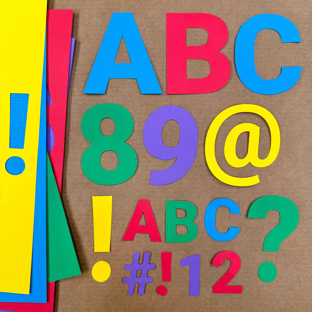 Bulletin Board Letters Combo – 2 Sizes