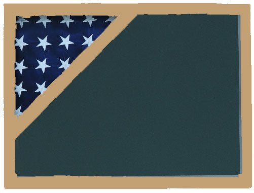 Shadow box for American flag, 3x5 flag, 4x6 flag ,5x9.5 Flag