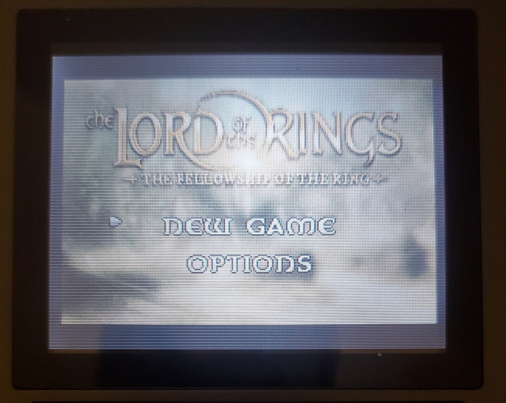 Lord of the Rings Fellowship of the Ring GBA Game Boy Advance Nintendo