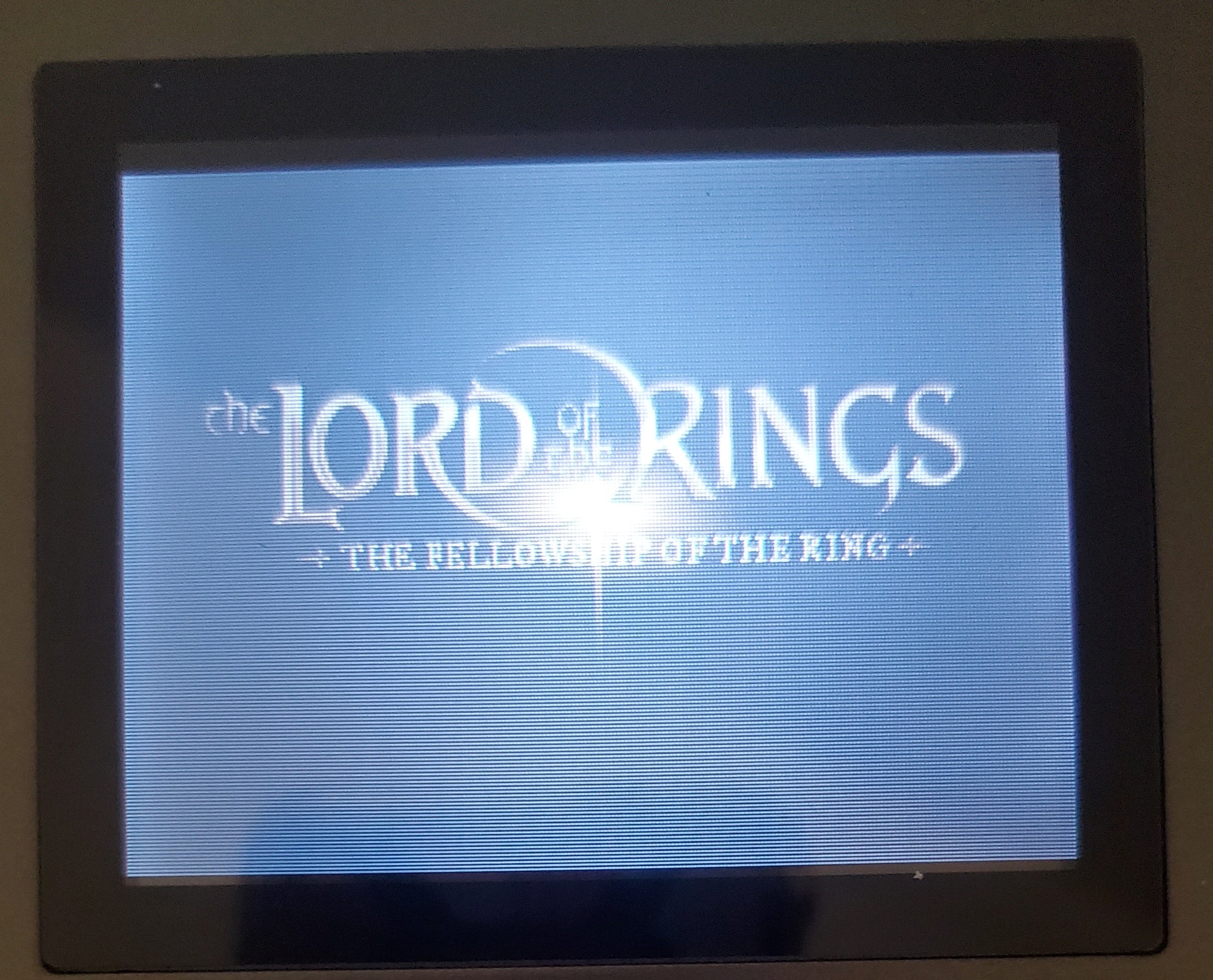 Lord of the Rings Fellowship of the Ring GBA Game Boy Advance Nintendo