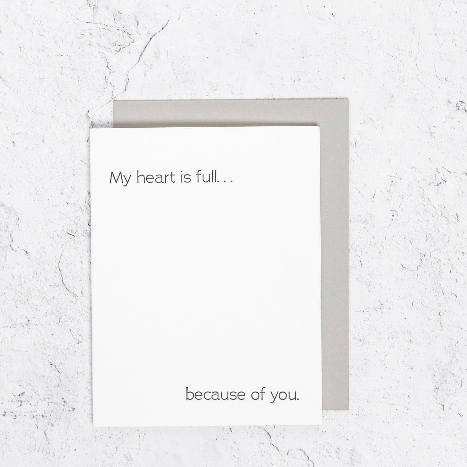 My Heart Is Full Card Box Set of 10
