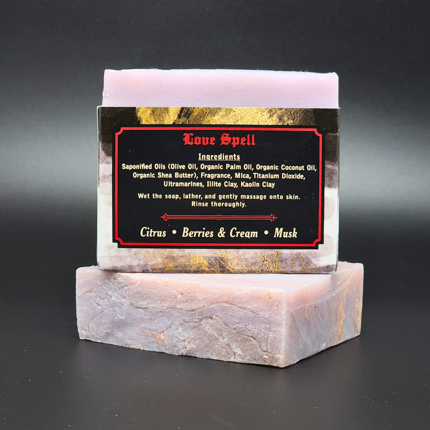 "Love Spell" Handmade Vegan Bar Soap