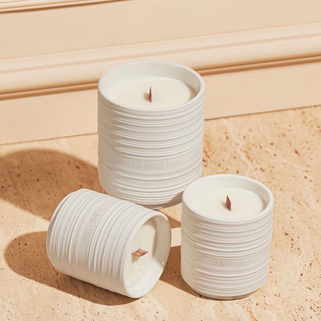 Lucienne - Linen Cotton Oasis Candle