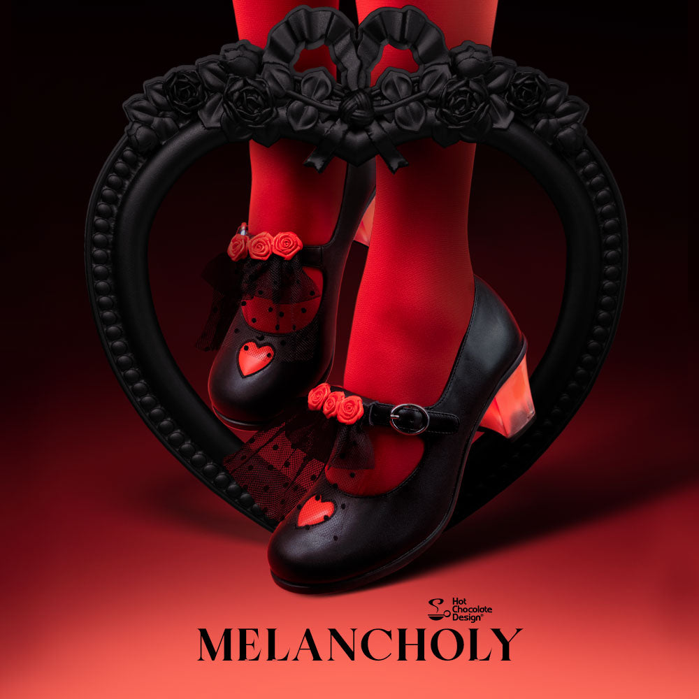 Chocolaticas® Mid Heels Melancholy Women's Mary Jane Pump