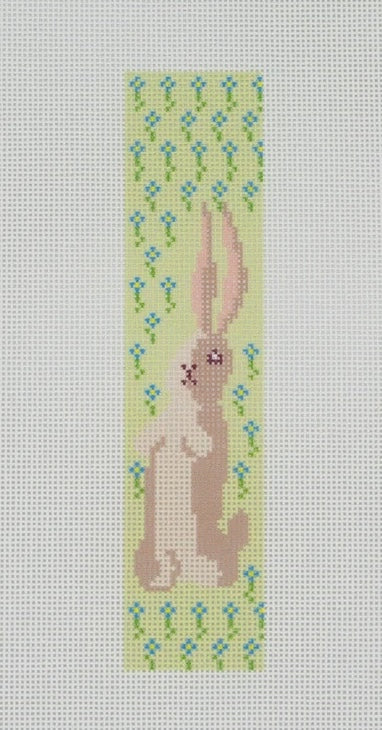 Velveteen Rabbit Needlepoint Canvas Bookmark – 1.5"x6.5", 18 Mesh by Misty Morrow