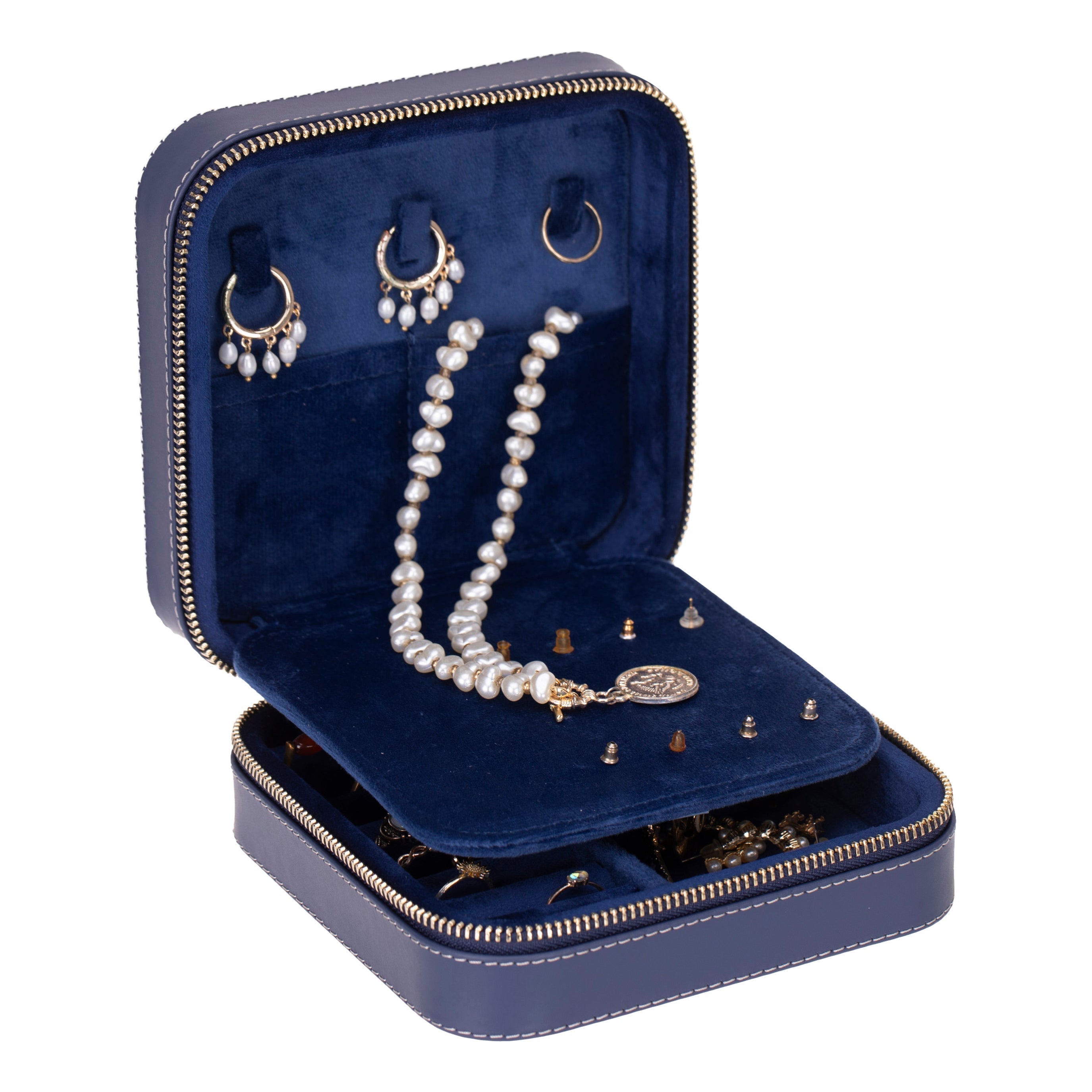 Eufaula Leather Jewelry Box