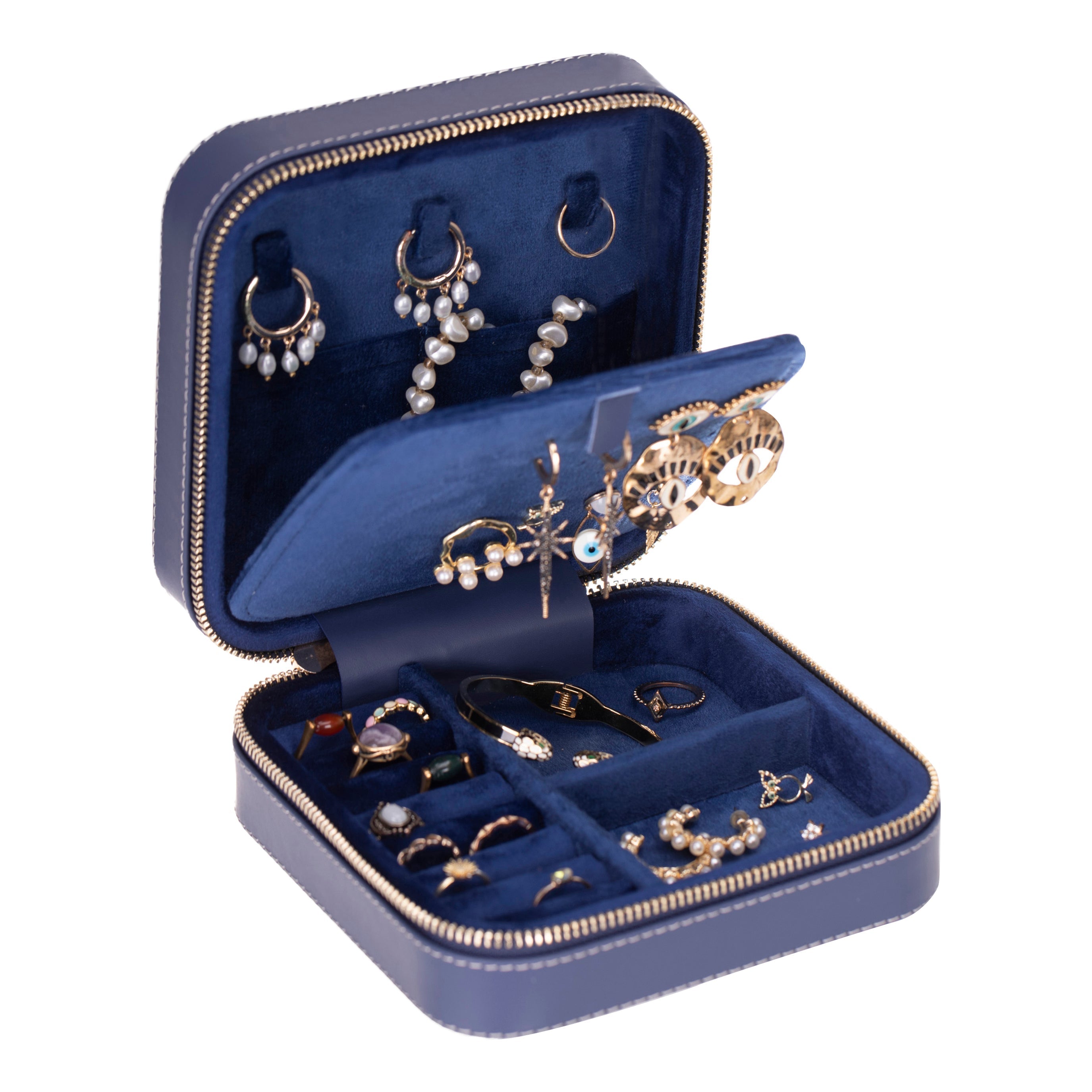 Eufaula Leather Jewelry Box