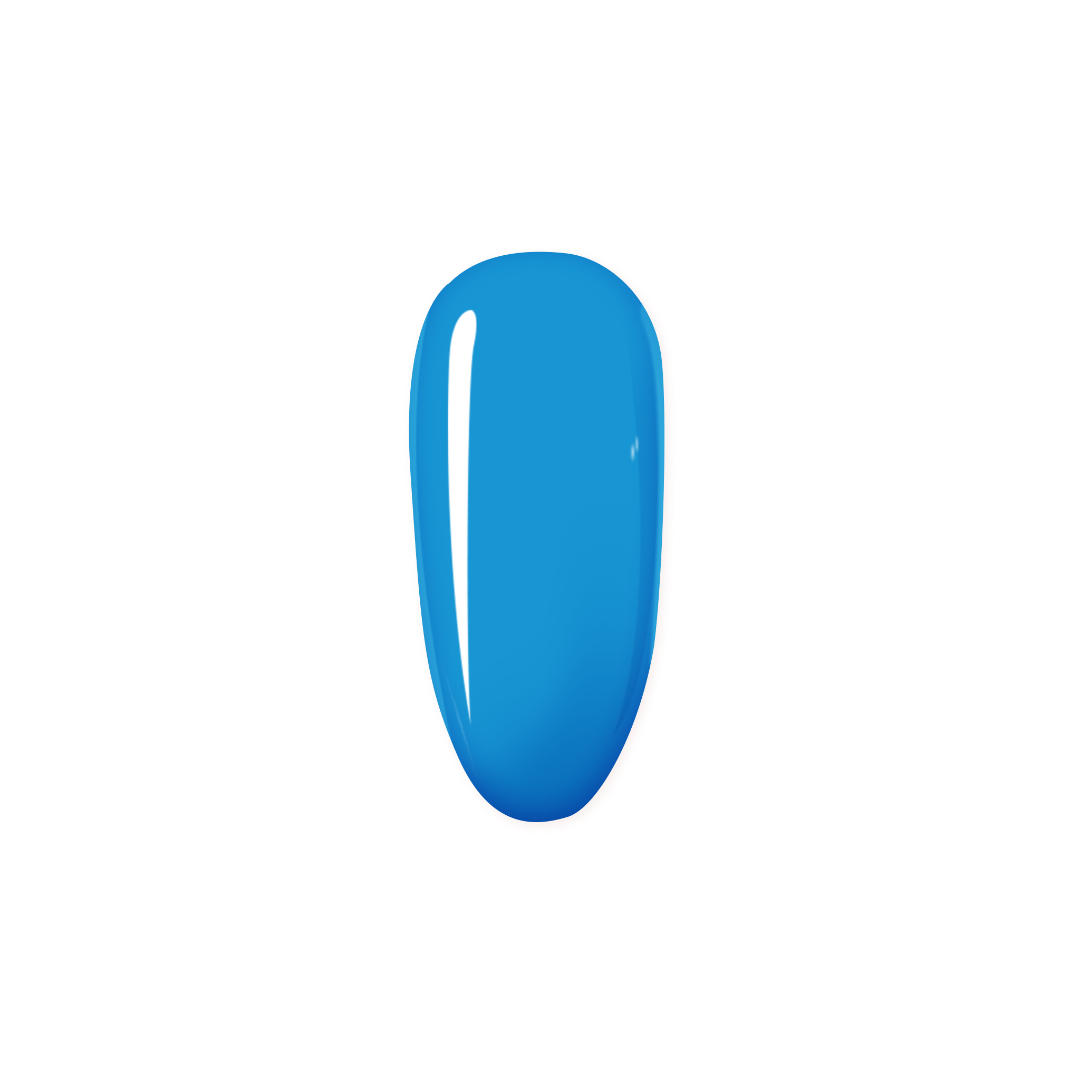 Electric Blue Gel Paint