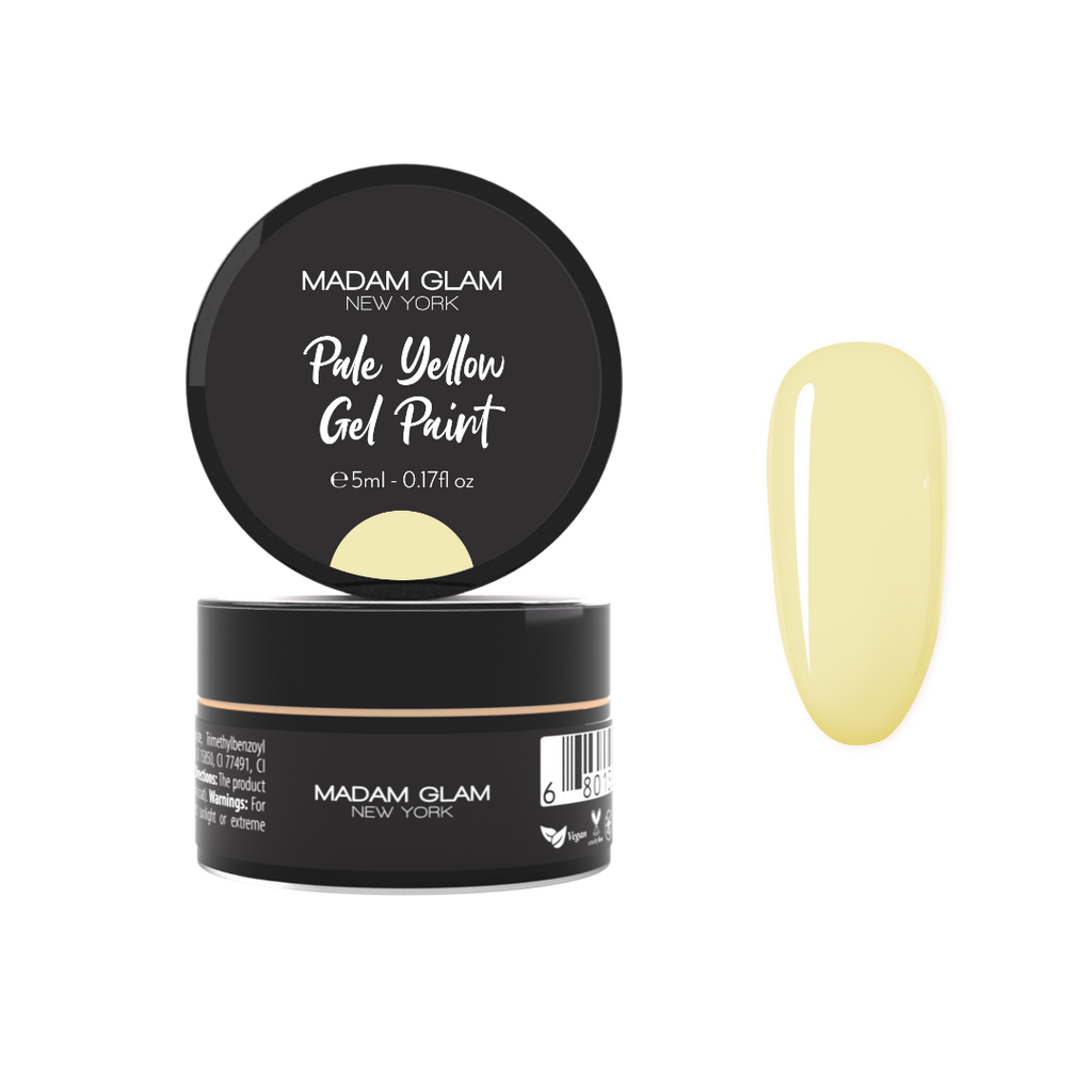 Pale Yellow Gel Paint