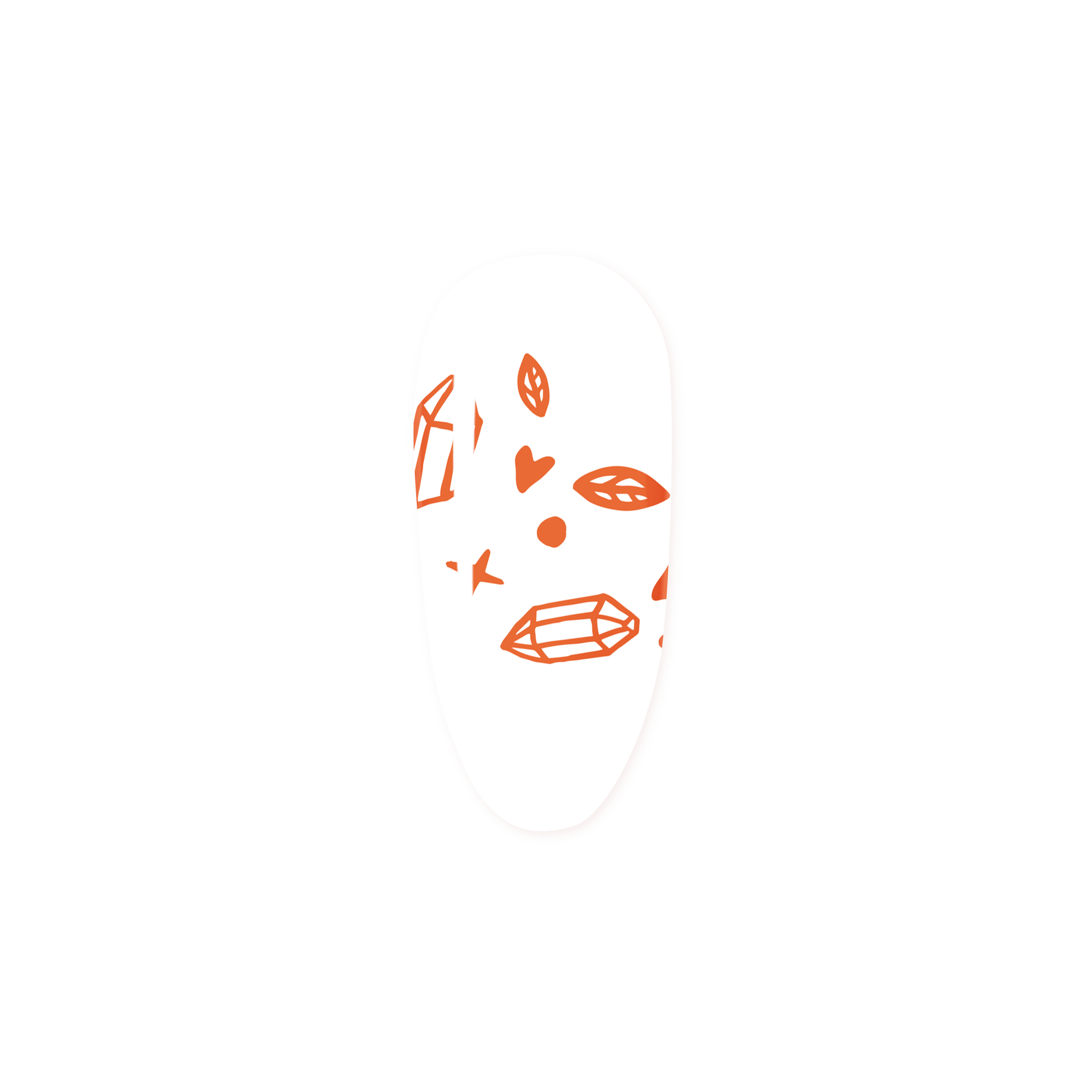 Orange Art Pen