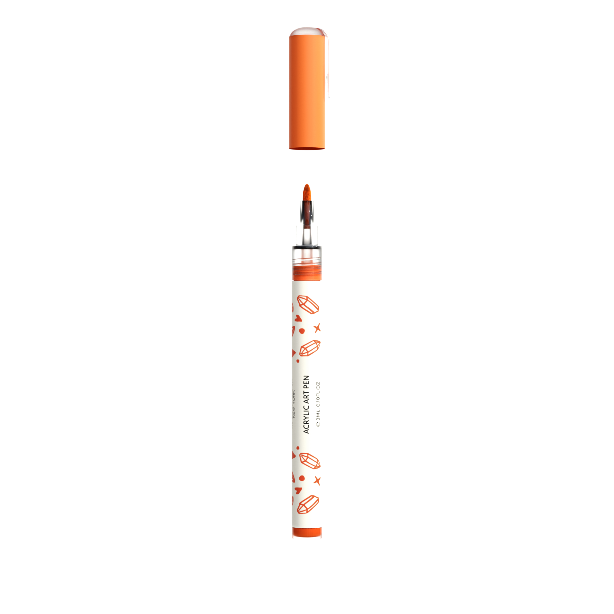 Orange Art Pen