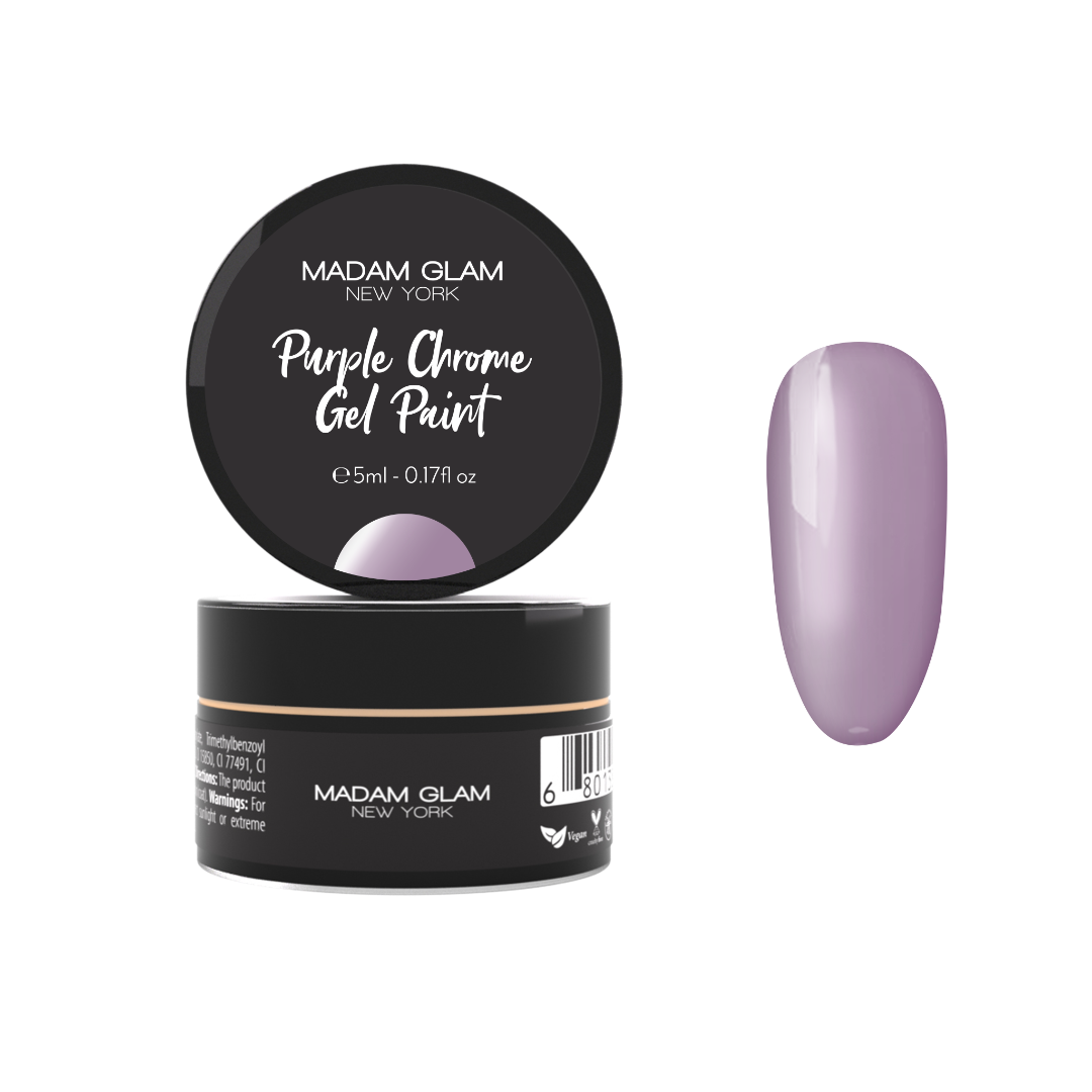 Purple Chrome Gel Paint