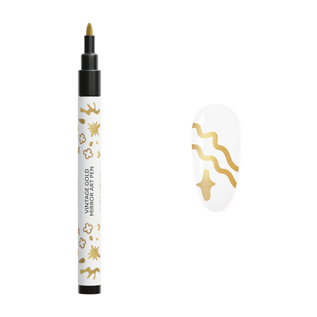 Vintage Gold Mirror Art Pen