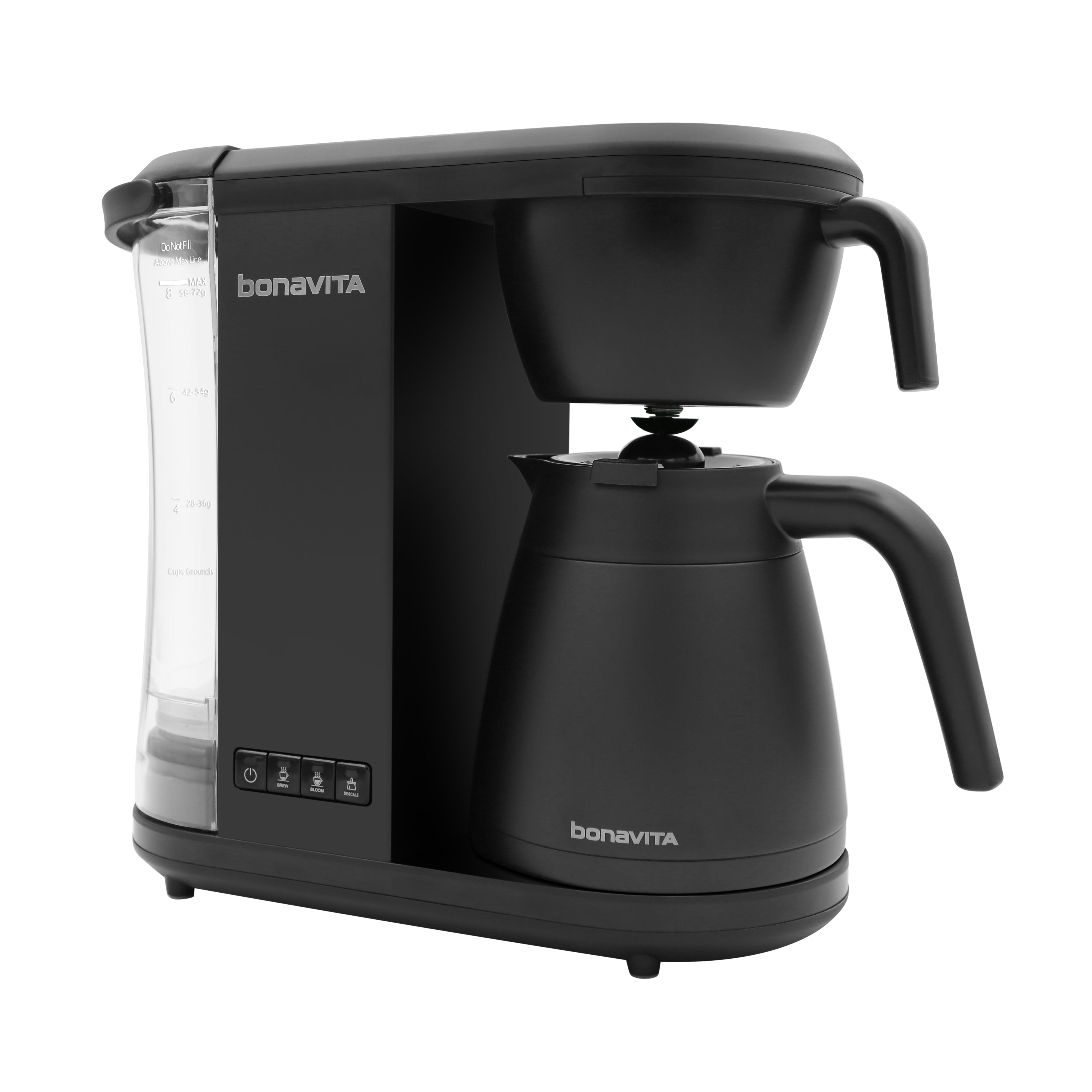 Enthusiast 8-Cup Drip Coffee Brewer with 1.3L Thermal or Glass Carafe