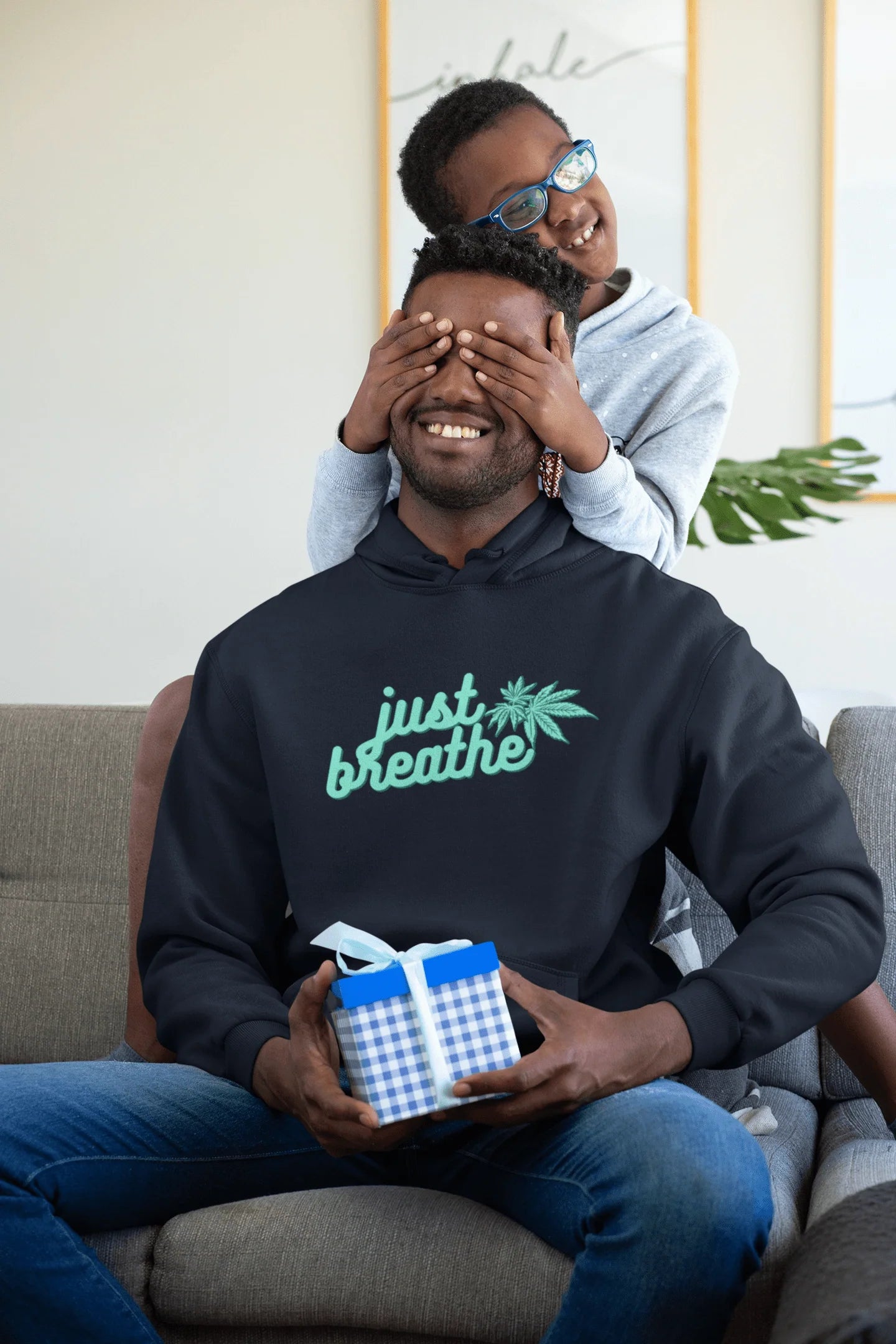 Just Breathe Cannabis Hoodie