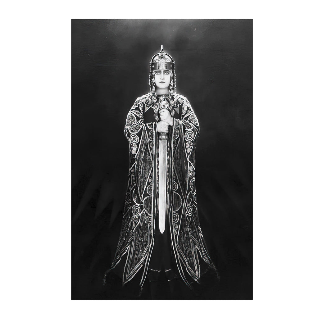 "Kriemhild" from Fritz Lang's "Die Nibelungen: Kriemhild’s Revenge" Matte Poster