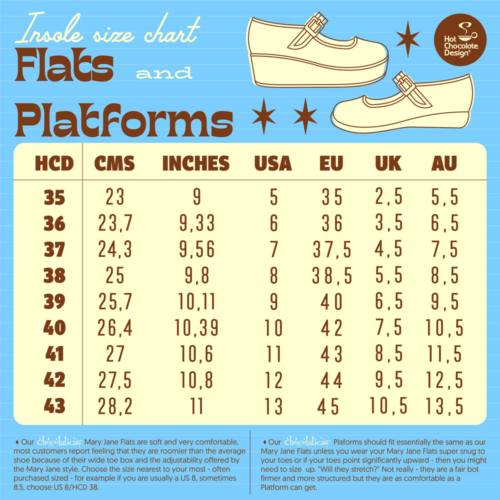 Chocolaticas® Rockabilly Women's Mary Jane Flat
