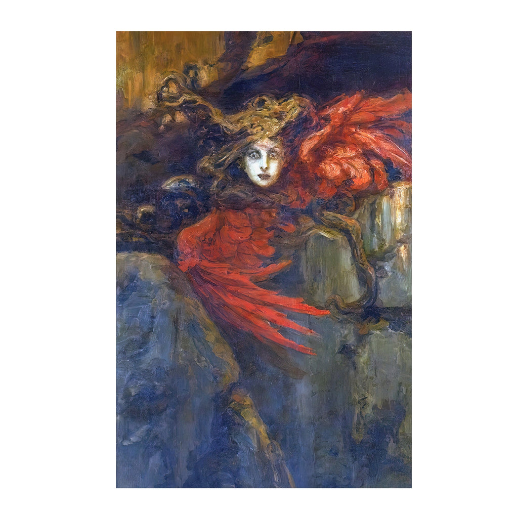 "Medusa" by Wilhelm Kotarbiński Matte Poster