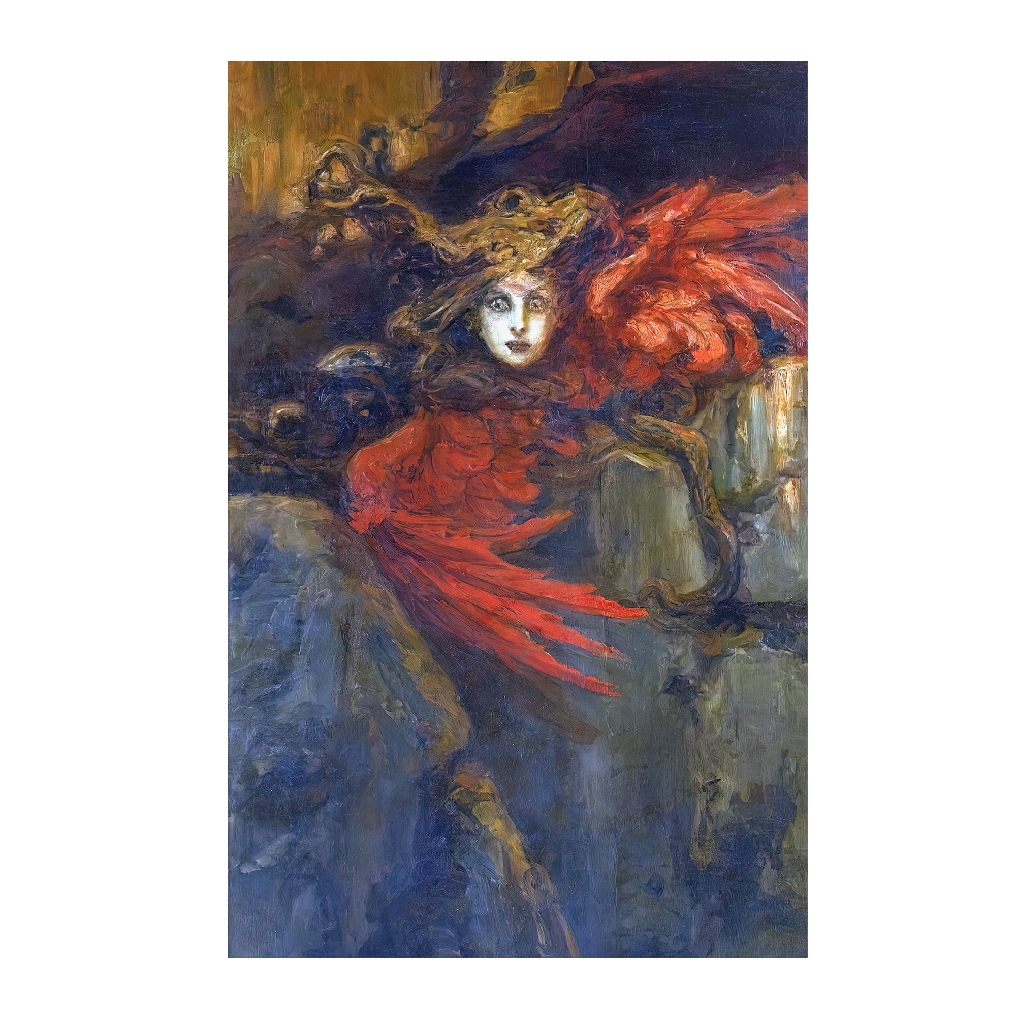 "Medusa" by Wilhelm Kotarbiński Matte Poster