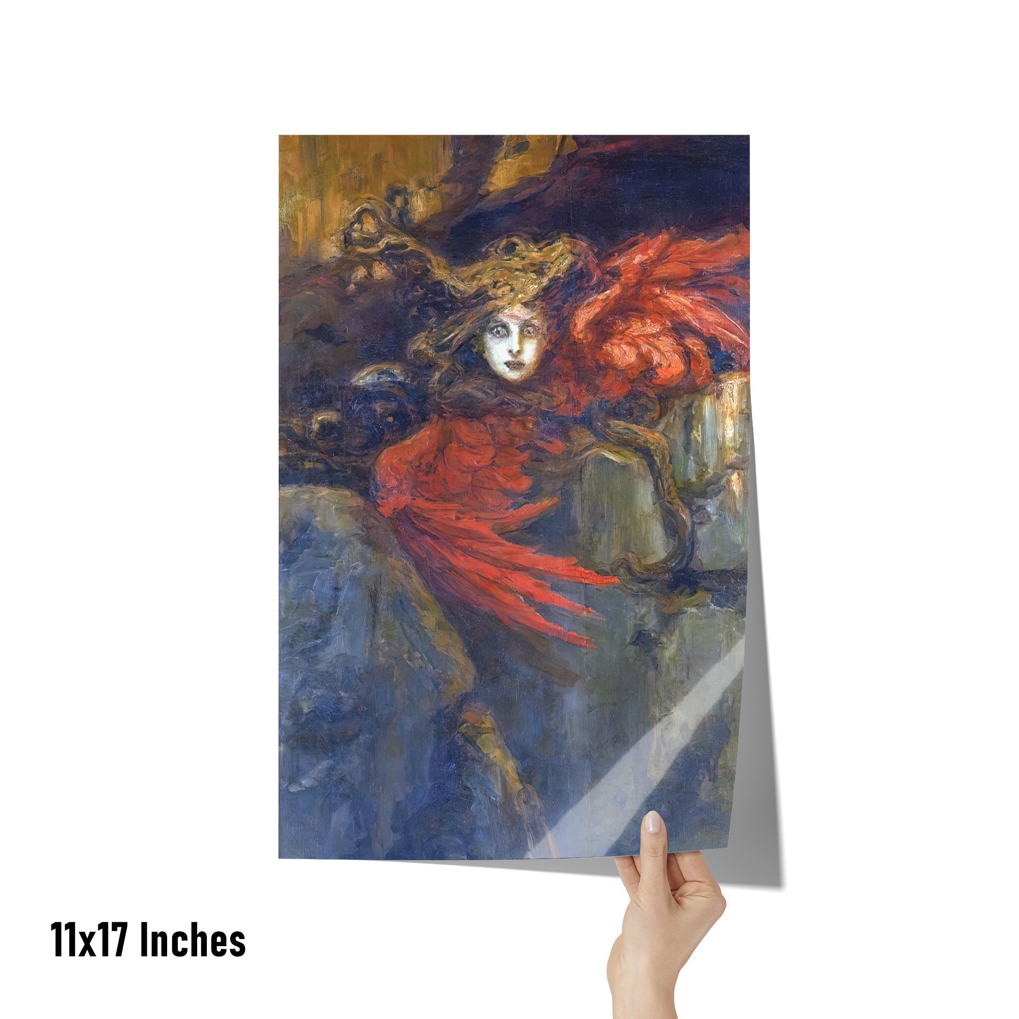 "Medusa" by Wilhelm Kotarbiński Matte Poster